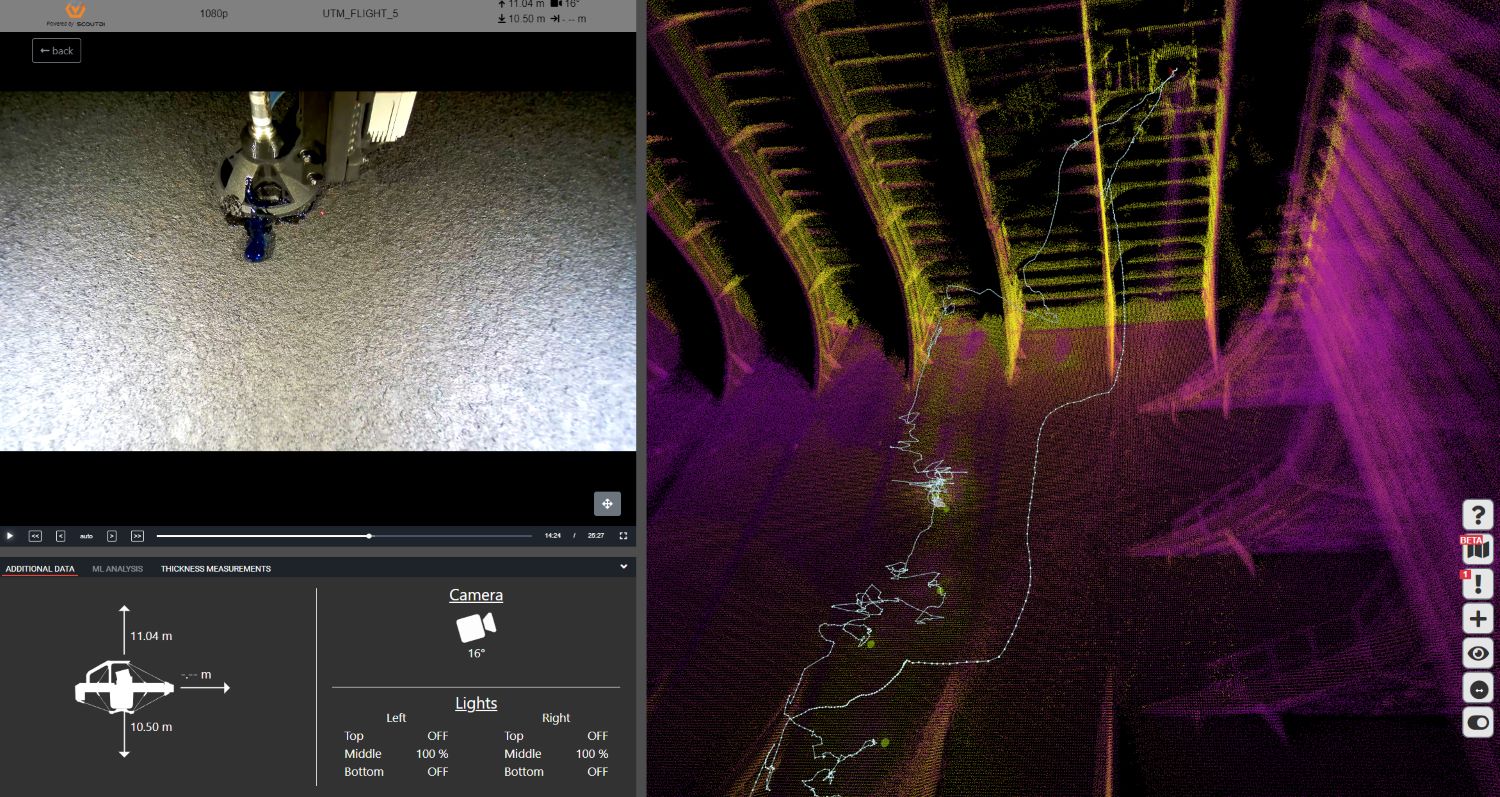 Screenshot from the Scout Portal