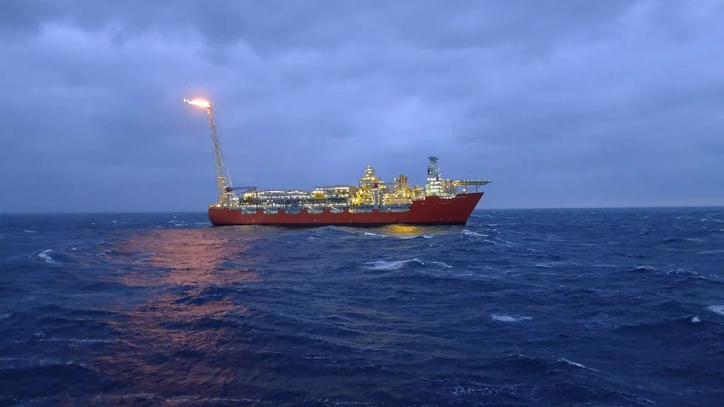 A floating production vessel due for survey