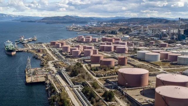 Storage tank inspection for Equinor at Mongstad refinery