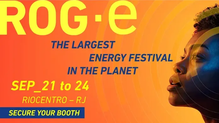 ROG.E 2026 energy festival banner