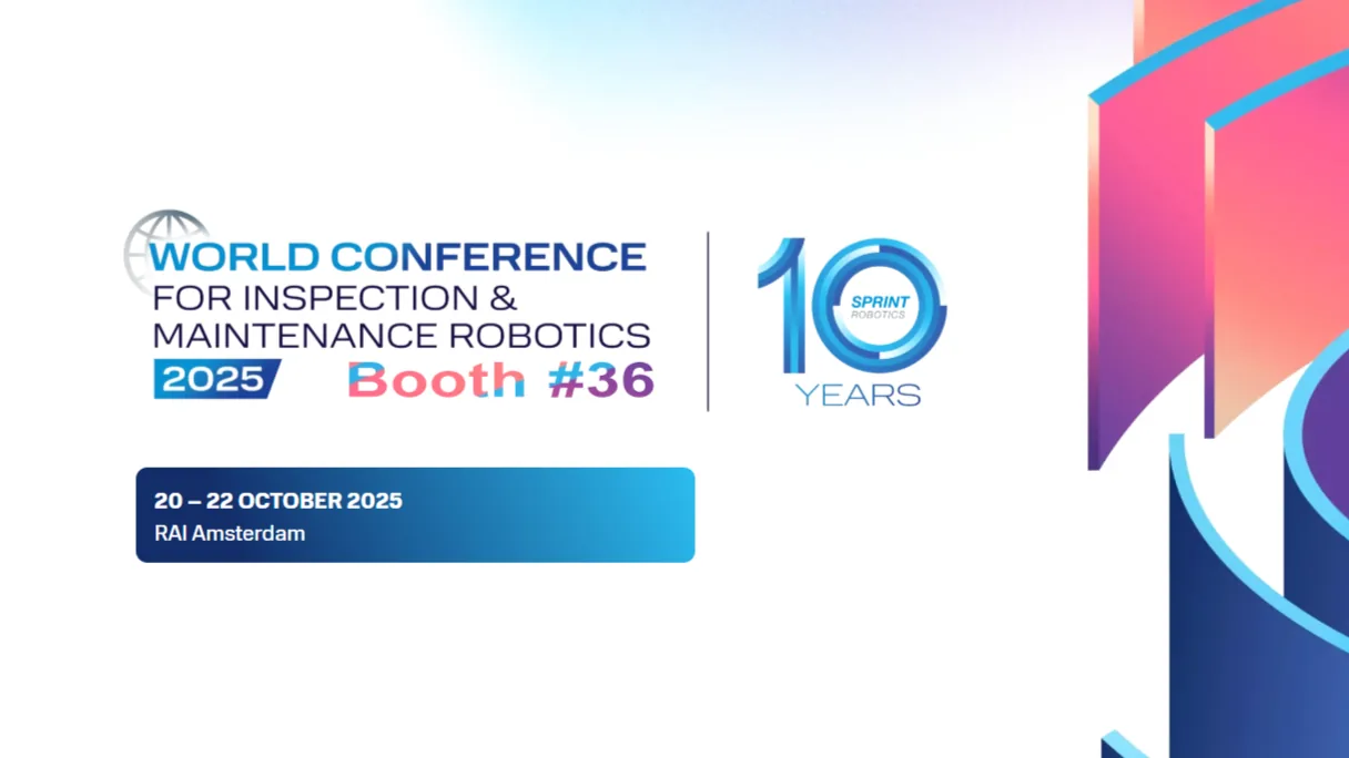 SPRINT Robotics World Conference 2025 — ScoutDI at Booth #36, RAI Amsterdam