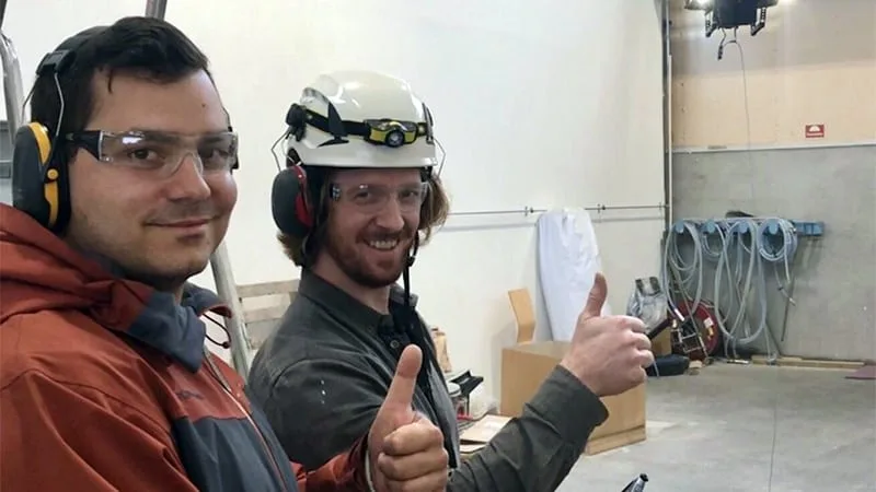 A visit from Airsens