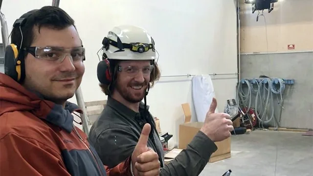 A visit from Airsens