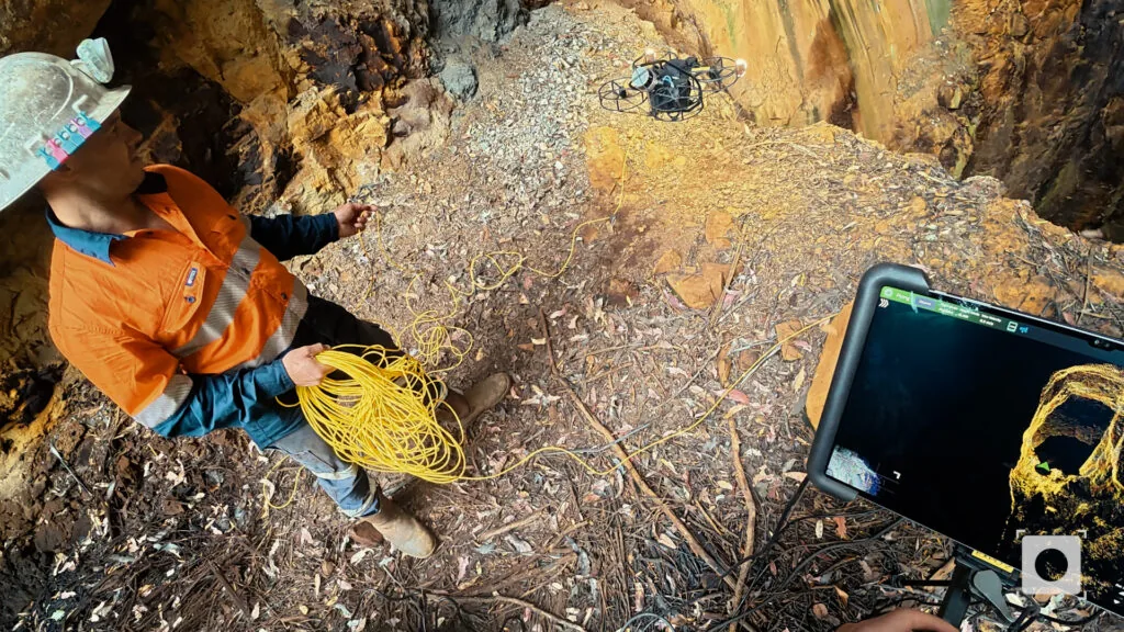 High-density LiDAR capture inside the Cleveland Tin Mine