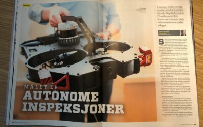 We are featured in the last issue of Teknisk Ukeblad