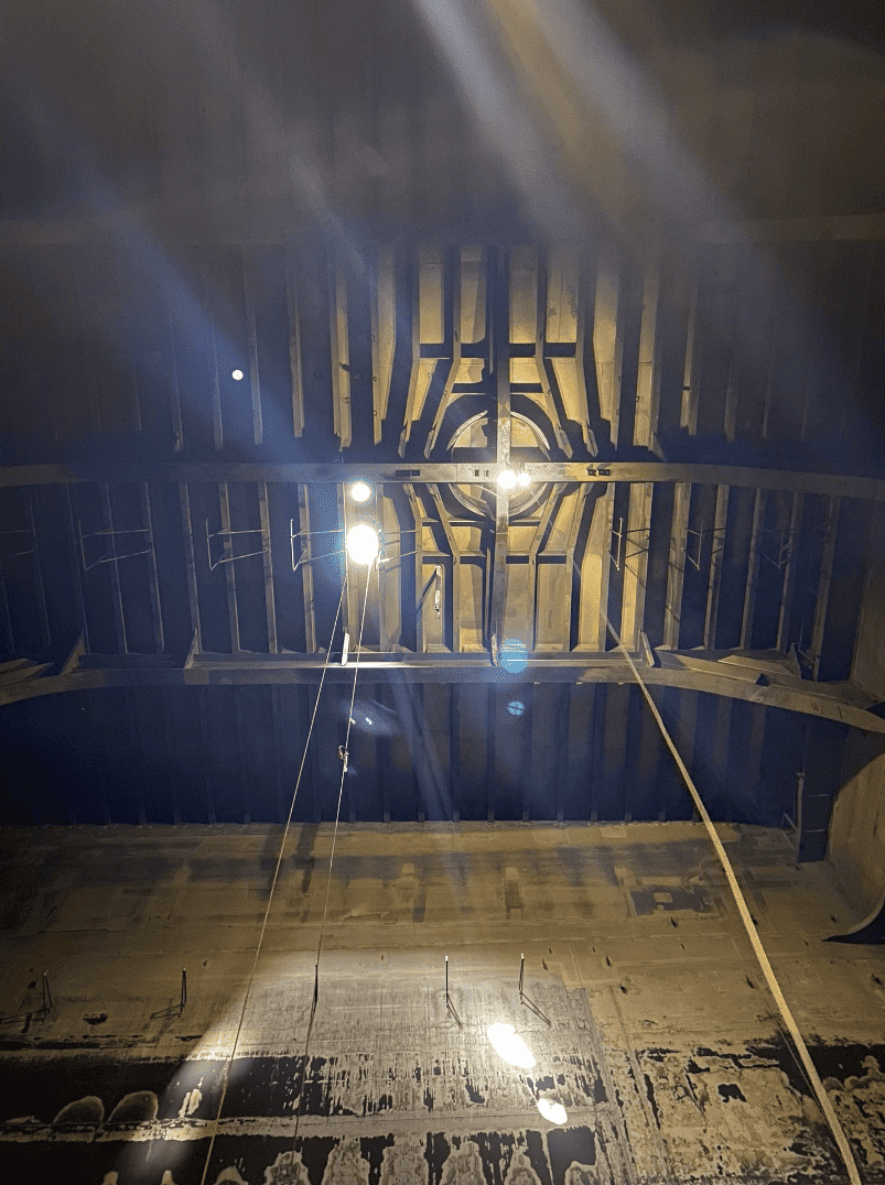 Scout 137 inspecting paint quality, Equinor
